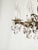 Antique 8 Light Petite Shimmering Pineapple Brass Cut Lead Glass Chandelier~ Rewired ~ Restored ~ Rejuvenated ~ Ready to Hang ~ For Sale - Image 11 of 12