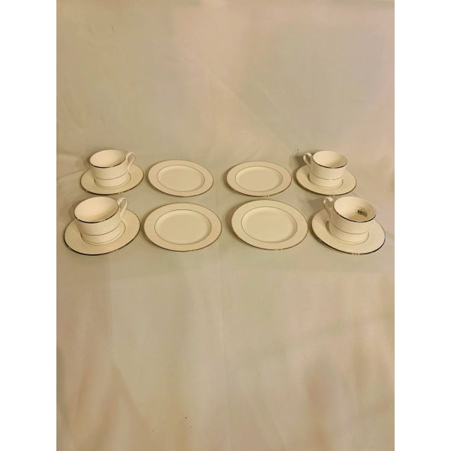 Lenox Venetian Lace Partial Tea Set - 12 Pieces For Sale - Image 13 of 13