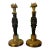 Antique French Empire Gilt Bronze Candlesticks in the Manner of Thomas Hope 1810- a Pair For Sale