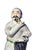 Pair of Chinese Scholar Porcelain Figurines For Sale - Image 13 of 15