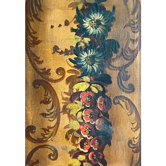 Late 19th Century Painted Screen For Sale In Atlanta - Image 6 of 10