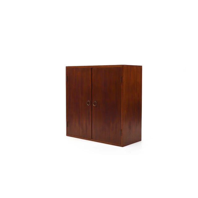Danish Wall Mounted Cabinet, 1950s For Sale - Image 10 of 10