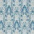 Sample - Schumacher Layla Paisley Fabric in Blue & Green For Sale