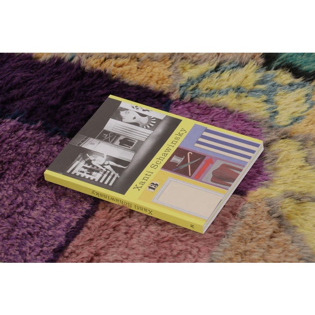 Vintage Swedish Rya Rug in Polychromatic Abstract Mosaic Geometry - Rug & Kilim For Sale - Image 10 of 10