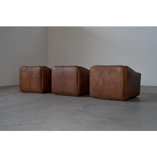 Brown Vintage Swiss DS47 Lounge Chair from de Sede, 1970s For Sale - Image 8 of 17