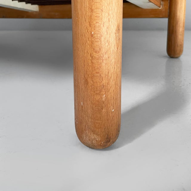Mid-Century Modern Italian Loden Sofa by Vico Magistretti for Cassina, 1960s For Sale - Image 16 of 18