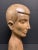 Vintage Late 20th Century Carved Wood Paper Mache Male Bust Sculpture For Sale - Image 4 of 9