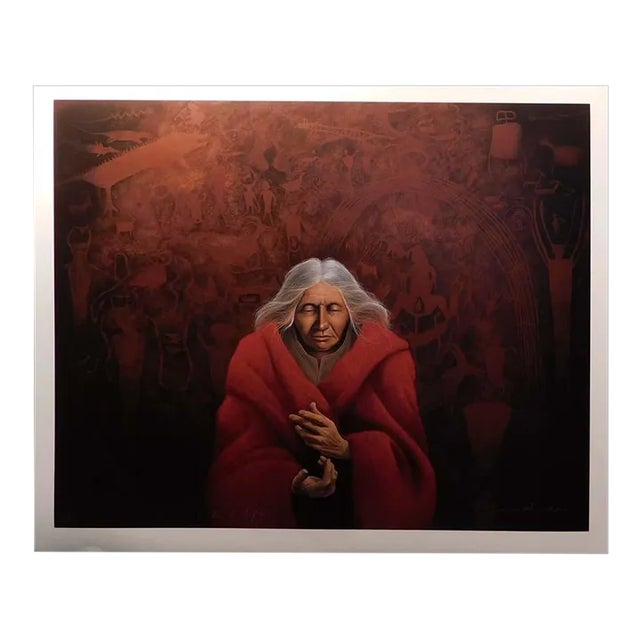 Frank Howell "Circle of Life" Serigraph Unframed Hand Signed For Sale