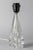 This bedside or table lamp with a crystal base was manufactured in France during the 1940s. The lamp is in very good...