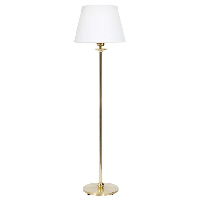 Not Yet Made - Made To Order Medium Polished Brass Uno Table Lamp from Konsthantverk For Sale - Image 5 of 7