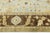 Modern Hand-Knotted Oushak Style Wool Area Rug in Soft Sky Blue and Ochre Gold For Sale - Image 4 of 12