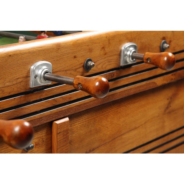 Tan Footmatic Football Table by René Wolff, Paris, 1950s For Sale - Image 8 of 15