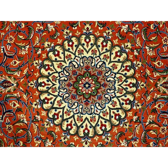 Textile Ghom Cork Rug, 1970s For Sale - Image 7 of 12