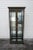 This brilliant China Cabinet is made of wood, solid wood, glass, and metal. This cabinet has Hollywood Regency style and...
