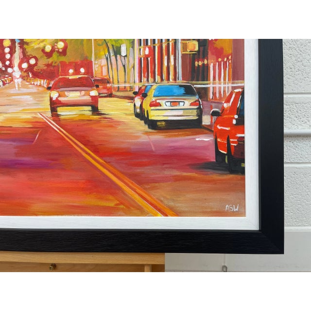 Painting of the Chrysler Building New York City - Unique Original Art by Contemporary British Artist, 2021 For Sale - Image 10 of 13