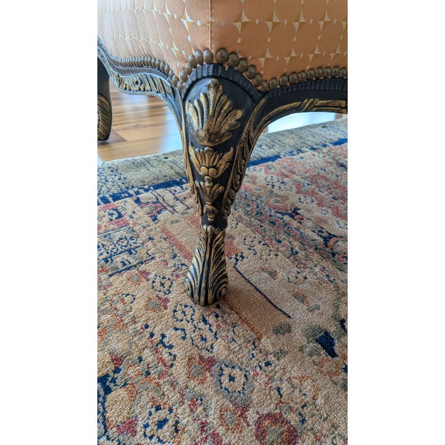Wood Pair of Late 20th Century Slipper Chairs For Sale - Image 7 of 8