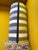 Contemporary Stripey Bolster in Lilac and Yellow by Granite + Smoke For Sale - Image 3 of 5