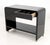 Modern Black Lacquered Waterfall Bar Cart For Sale - Image 4 of 8