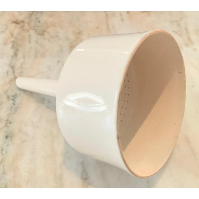 Ceramic 1930s Coors Pottery Porcelain Funnel For Sale - Image 7 of 10