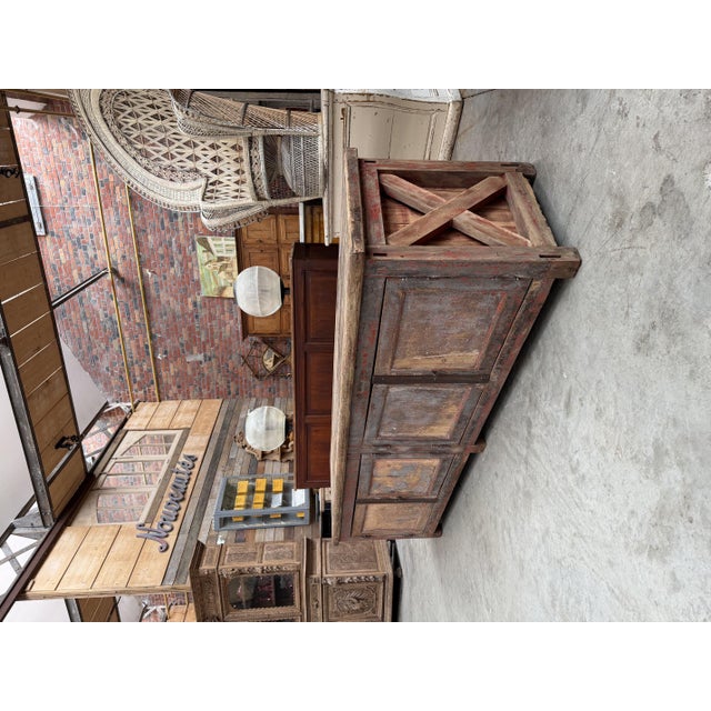 Large Early 20th Century Workshop Cabinet For Sale - Image 3 of 18