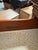 Elegant vintage high chest by Kling furniture Company, crafted as a single, substantial piece with the architectural...