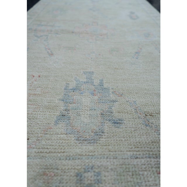 Oushak Rug 2'1" x 4'5" #17146 For Sale In Houston - Image 6 of 8