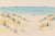 Coastal Beach Art Print – Sand Dunes and Turquoise Sea, 30" X 20" For Sale