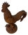 Cast Iron Rooster Figure For Sale