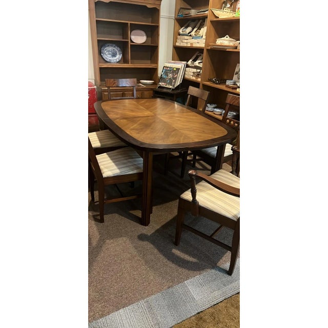 Lane Furniture 1960s Lane Tower Suite Collection Table With Chairs For Sale - Image 4 of 11