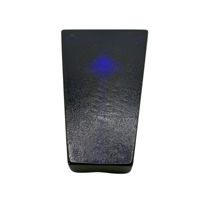 Vintage Comoy’s of London Italian Cobalt Blue Glass Cigar Ashtray For Sale - Image 6 of 7