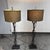 Design Plus Gallery presents a Pair of Sabina Wrought Iron Figural Floor Lamps from Pottery Barn. Each lamp is formed in...