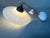 Antique Adjustable Opaline and Porcelain Pendant Lamp, 1930s For Sale - Image 3 of 10