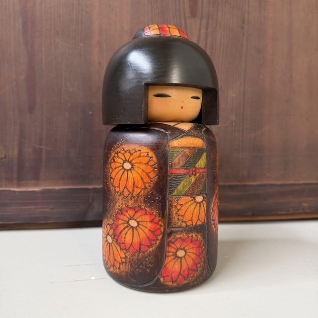 Vintage Gumma Kokeshi by Fumio Tomidokoro, 1980s For Sale - Image 4 of 11
