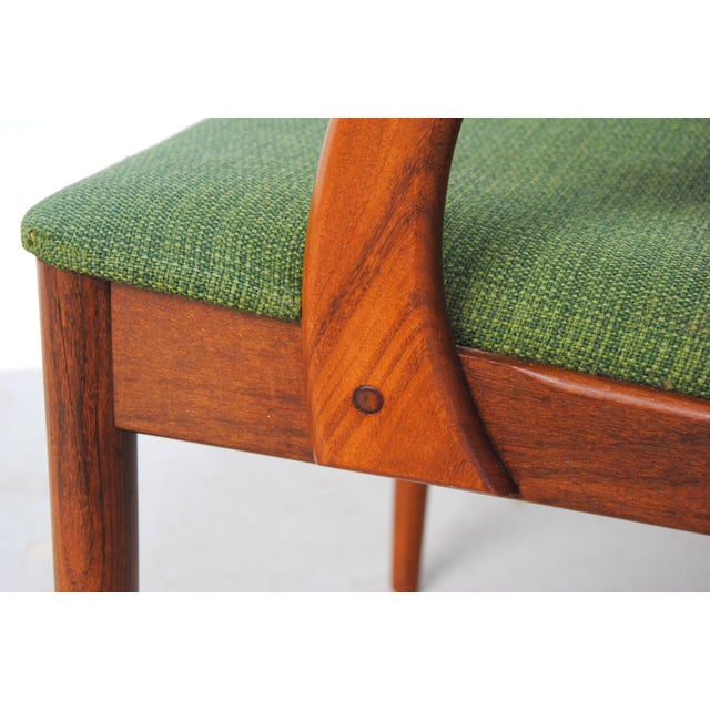 Danish Chair attributed to Johannes Andersen for Uldum Møbelfabrik, Restored with Customizable Reupholstery, 1960s For Sale - Image 11 of 12