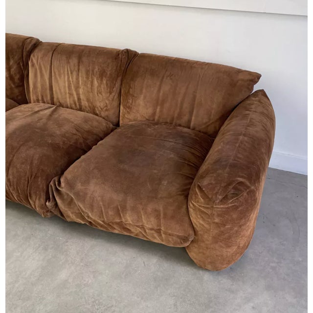 Arflex Marenco Three-Seater Sofa by Mario Marenco for Arflex, 1970s For Sale - Image 4 of 7