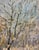 1990s Georgij Moroz, Snowy Landscape Landscape and House Immersed in the Snow, 1990s, Oil on Canvas For Sale - Image 5 of 8