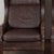 Mid 20th Century Pair, Mid Century Brown Leather Wingback Chairs From Denmark For Sale - Image 5 of 15