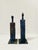 Ceramic 20th Century Glazed Ceramic Sculptures, Set of 2 For Sale - Image 7 of 11