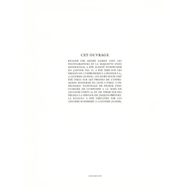 Printmaking Materials 1965 Lithograph by Marc Chagall "Le Clown Musicien" For Sale - Image 7 of 7