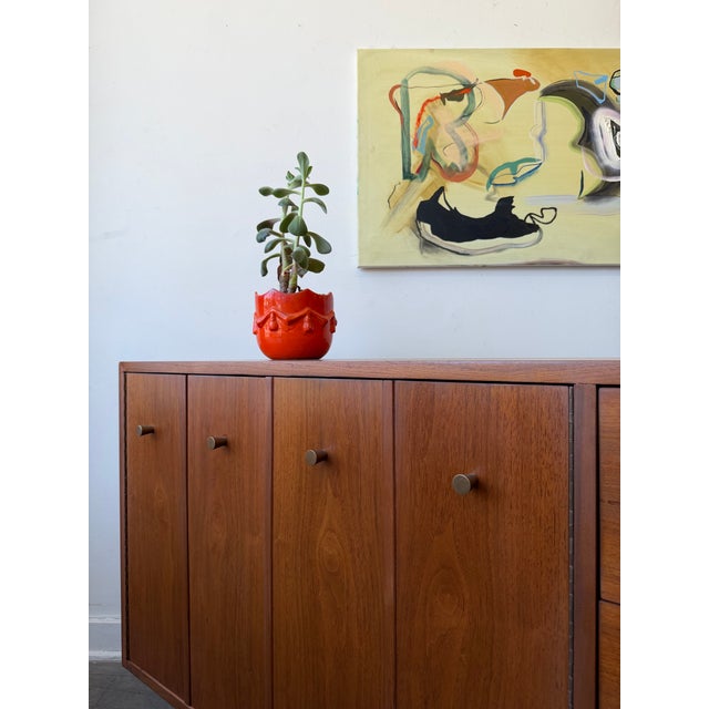 American 1960s American of Martinsville Walnut Dresser/Credenza For Sale - Image 3 of 16