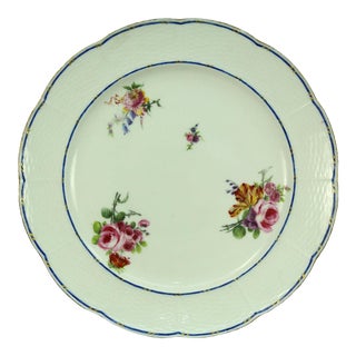 1769 Sevres Soft Paste Porcelain Plate For Sale