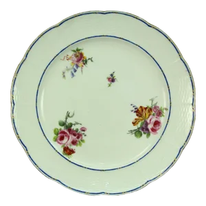 1769 Sevres Soft Paste Porcelain Plate