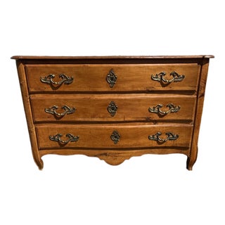 18th Century French Louis XV Cherrywood Chest of Drawer / Commode For Sale