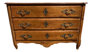 18th Century French Louis XV Cherrywood Chest of Drawer / Commode
