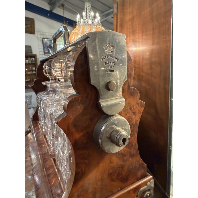 Bottles in Crystal Glass, Set of 4 For Sale - Image 5 of 7