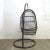 Vintage Rattan & Bamboo Hanging Egg Chair For Sale - Image 6 of 7