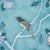 Schumacher x Mary McDonald Les Oiseaux Panel Set In Blue Turquoise For Sale In New York - Image 6 of 7