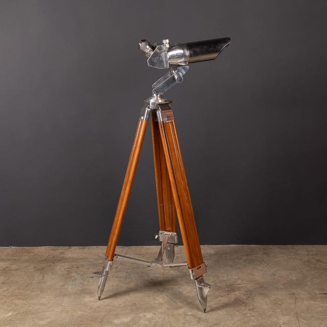 Vintage German Anti-Aircraft Binoculars by Joseph Schneider, 1940s For Sale - Image 4 of 18