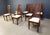 Wood Italian High Back Dining Chairs, 1980s, Set of 8 For Sale - Image 7 of 13