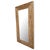 Beautiful hand carved reclaimed deep grain teak wood full length mirror. Wood framing is 8" wide. Natural raw finish with...